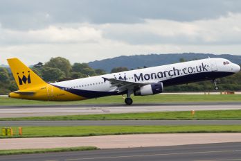 G-OZBG - Monarch Airlines Airbus A321
