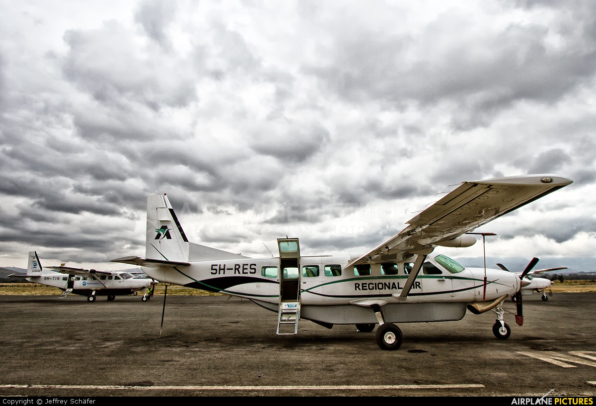 Regional Air 5H-RES aircraft at Arusha