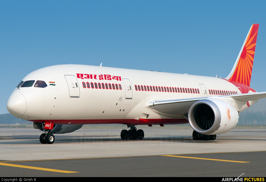 Air India VT-AND aircraft at Delhi - Indira Gandhi Intl