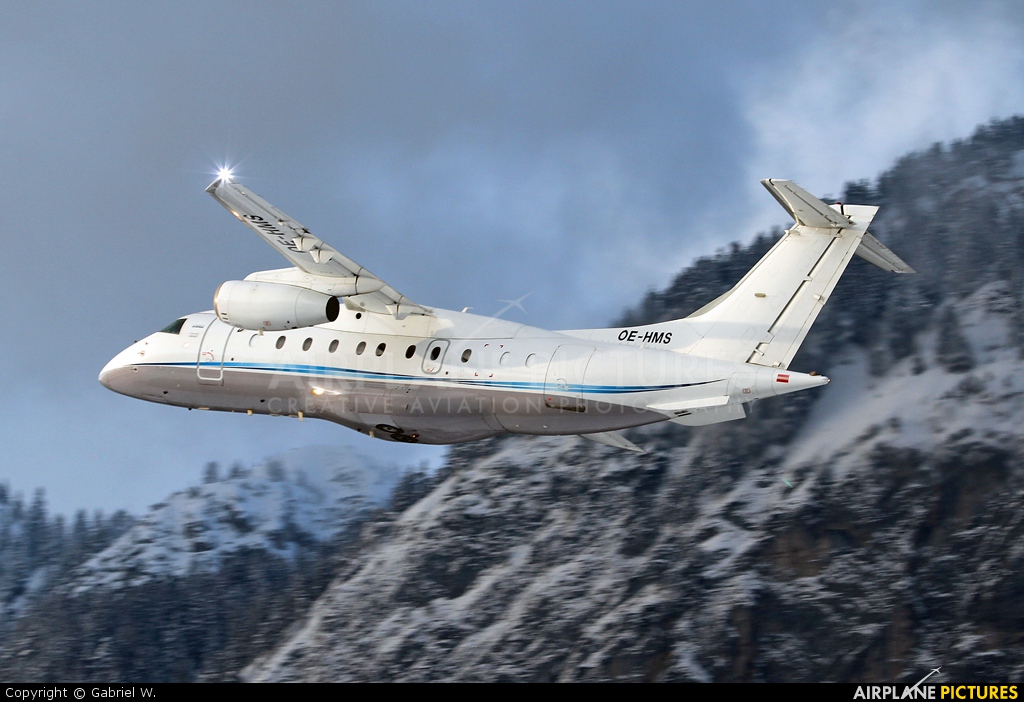 Tyrolean Jet Service OE-HMS aircraft at Innsbruck