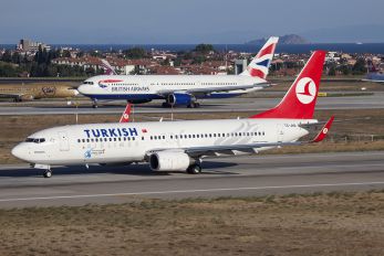 TC-JHA - Turkish Airlines Boeing 737-800