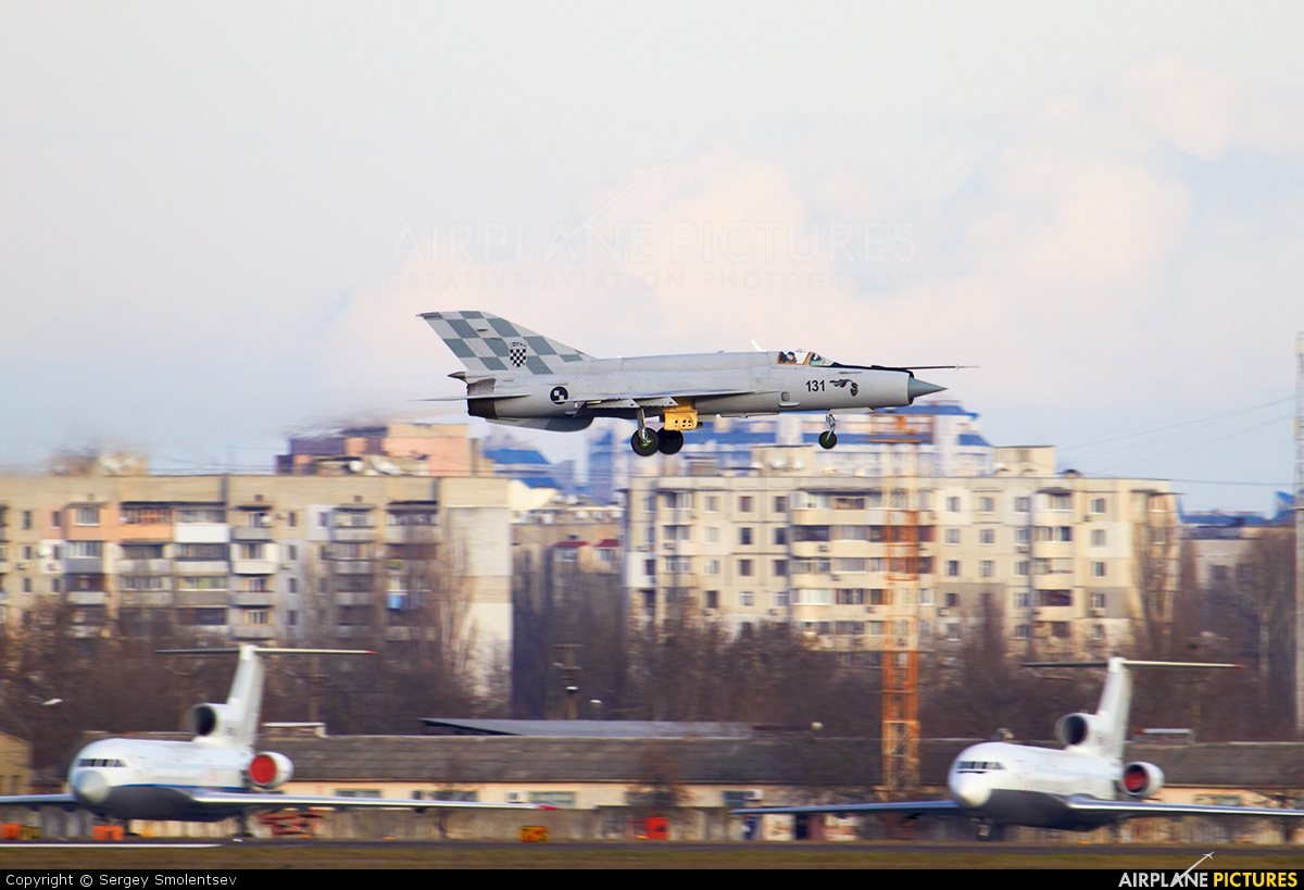 Croatia - Air Force 131 aircraft at Odessa Intl
