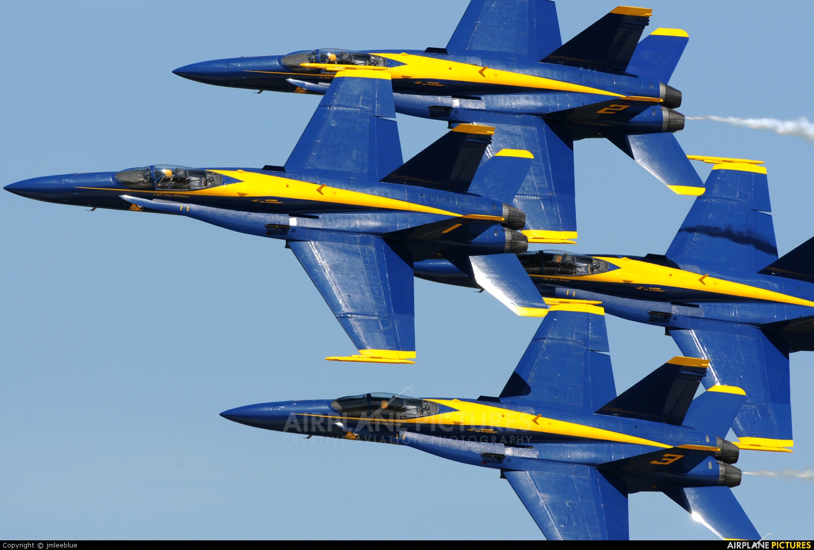 USA - Navy : Blue Angels - aircraft at Andrews JB