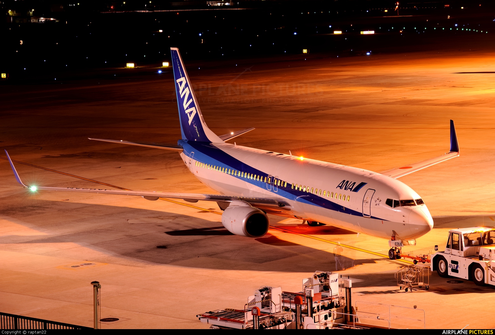 ANA - All Nippon Airways JA62AN aircraft at Osaka - Itami Intl