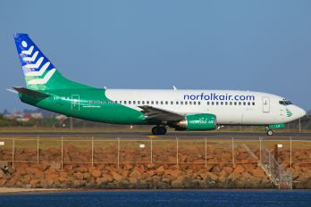 VH-NLK - Norfolkair Boeing 737-300