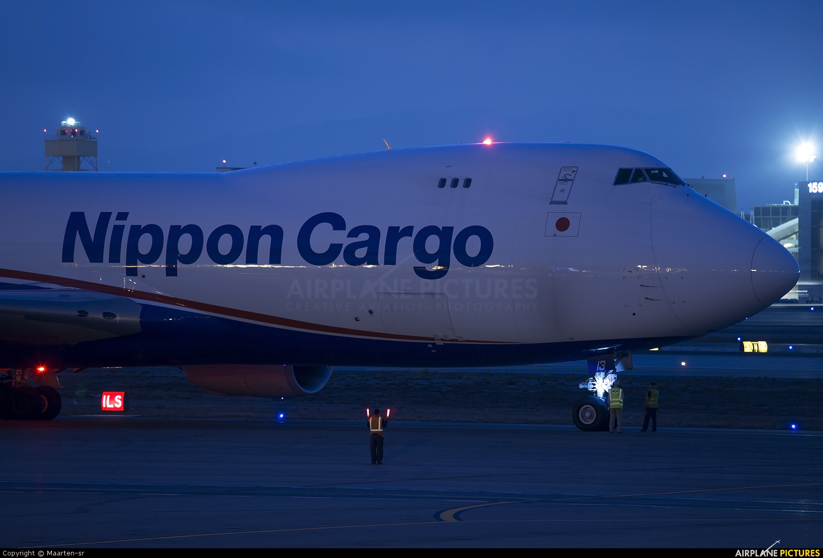 Nippon Cargo Airlines JA13KZ aircraft at Los Angeles Intl