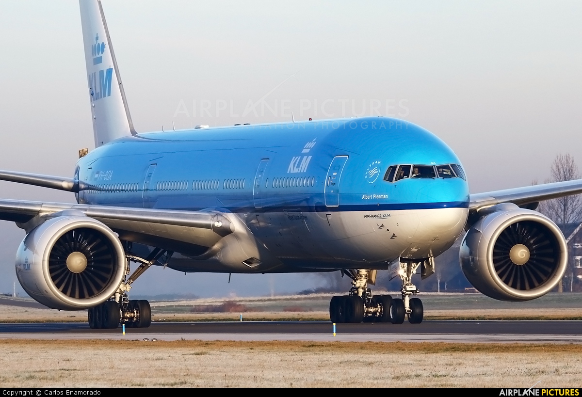 KLM PH-BQA aircraft at Amsterdam - Schiphol