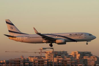 4X-EKA - El Al Israel Airlines Boeing 737-800