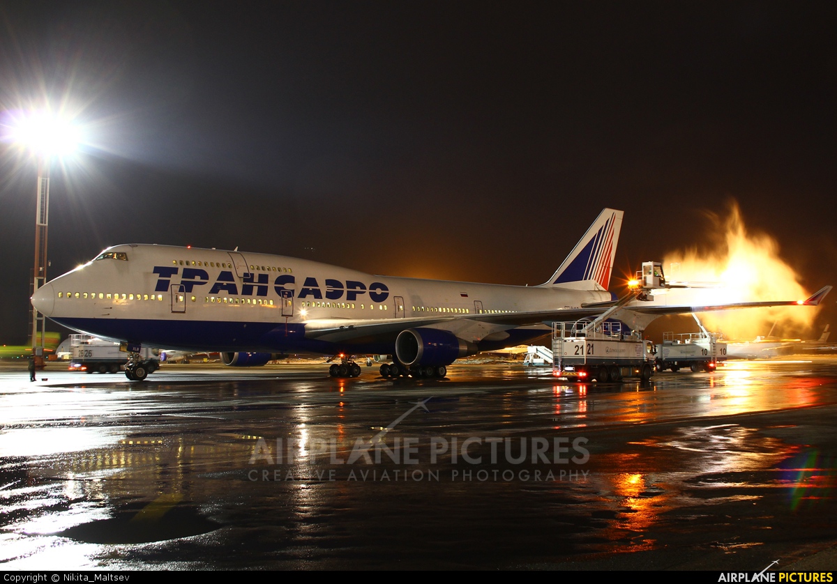 Transaero Airlines EI-XLB aircraft at Moscow - Domodedovo