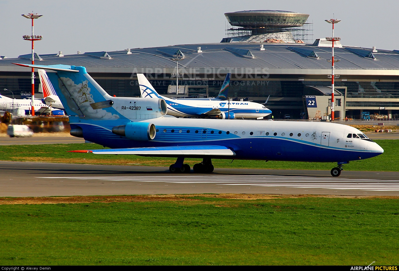 Rusjet Aircompany RA-42387 aircraft at Moscow - Vnukovo