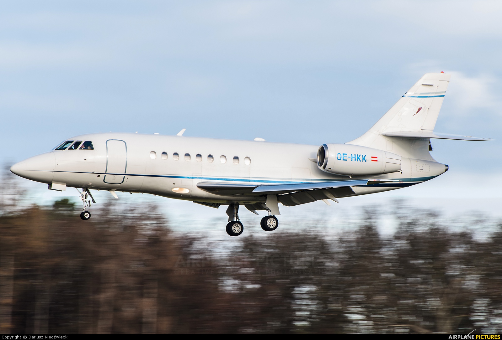 Avcon Jet OE-HKK aircraft at Lublin