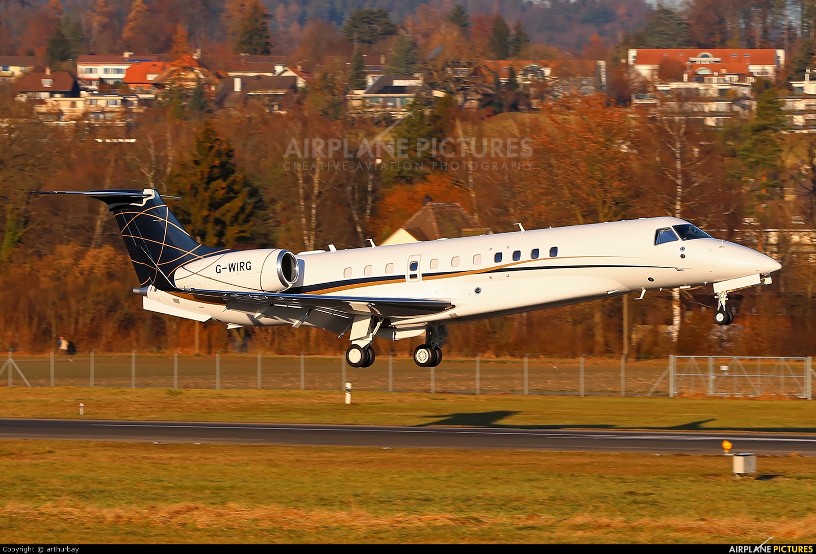 Air Charter Scotland G-WIRG aircraft at Bern - Belp