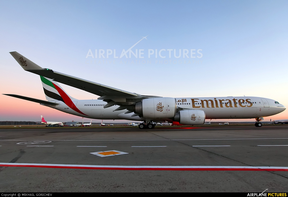 Emirates Airlines A6-ERH aircraft at Moscow - Domodedovo