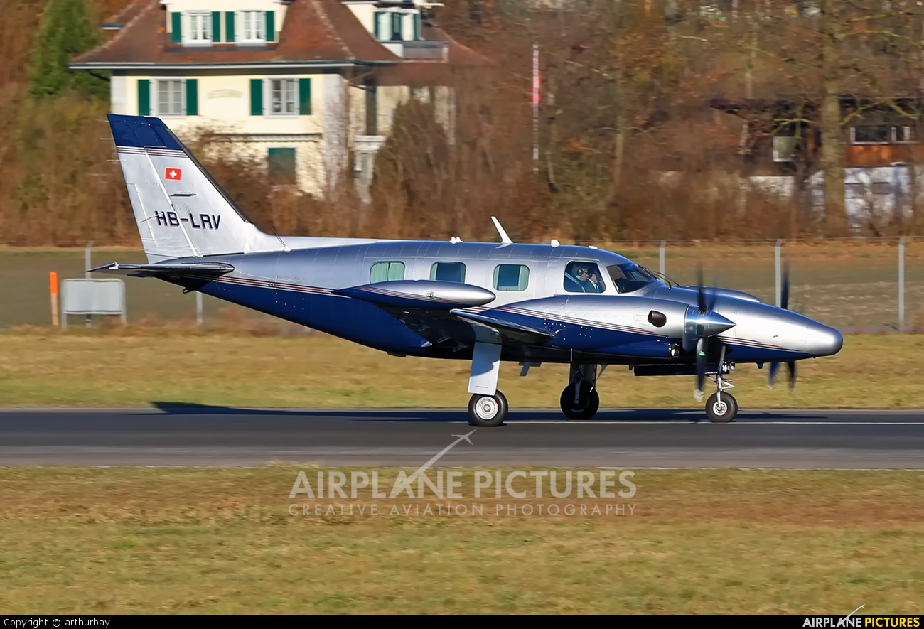 Private HB-LRV aircraft at Bern - Belp
