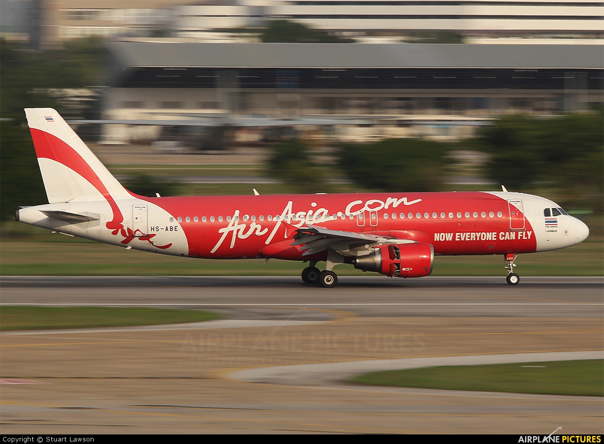AirAsia (Thailand) HS-ABE aircraft at Bangkok - Don Muang