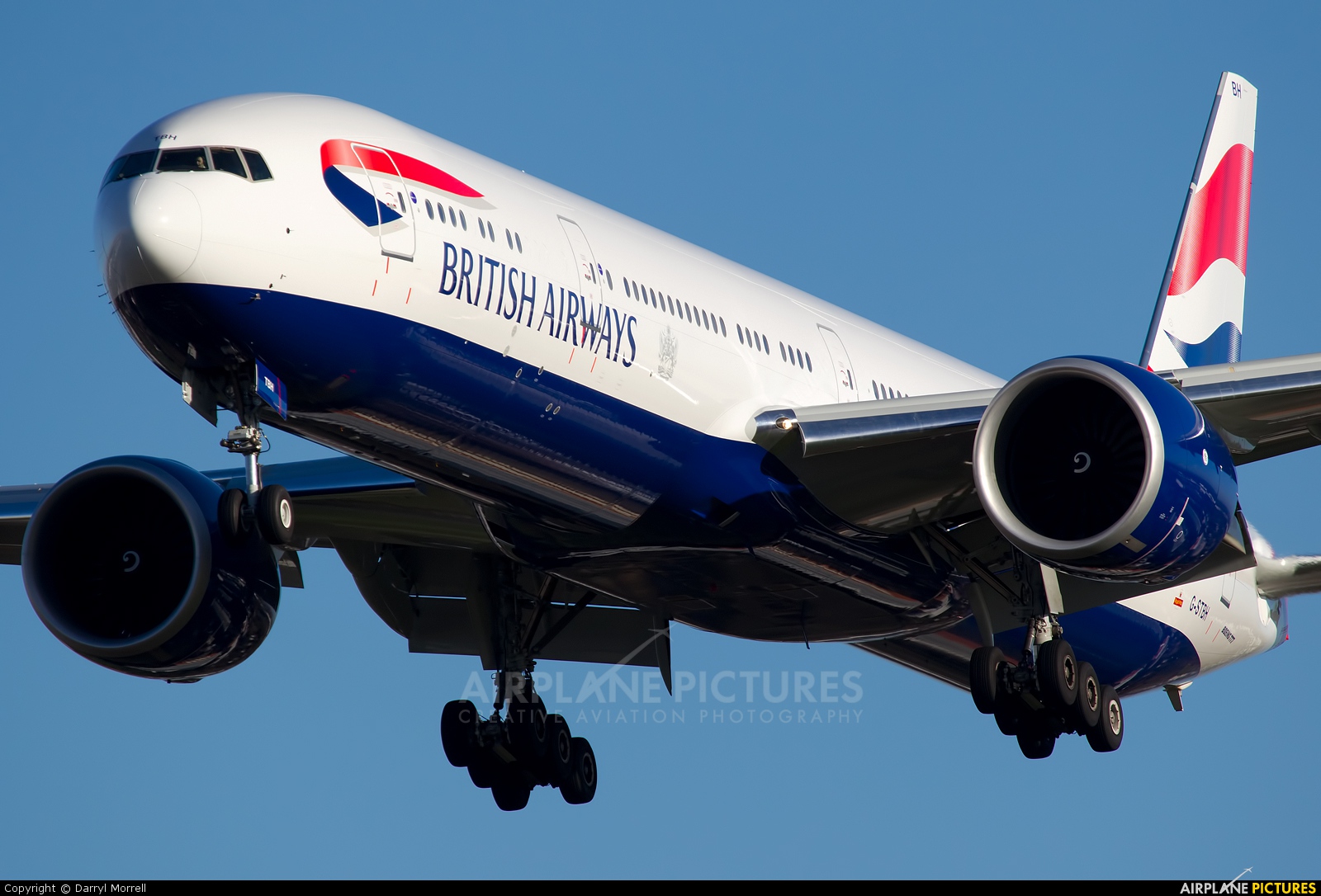 British Airways G-STBH aircraft at London - Heathrow