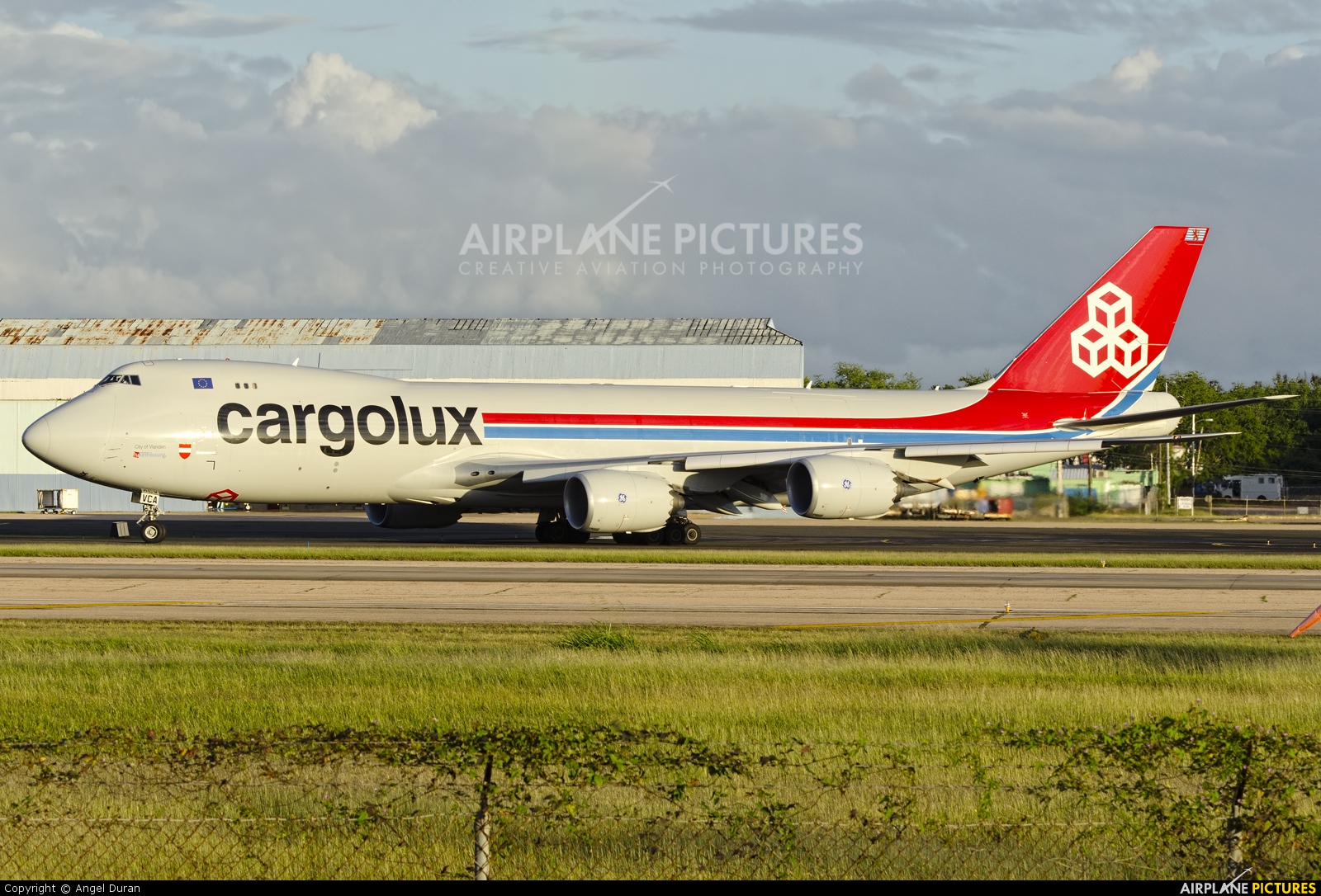 Cargolux LX-VCA aircraft at Aguadilla - Raphael Hernandez (Borinquen Field)