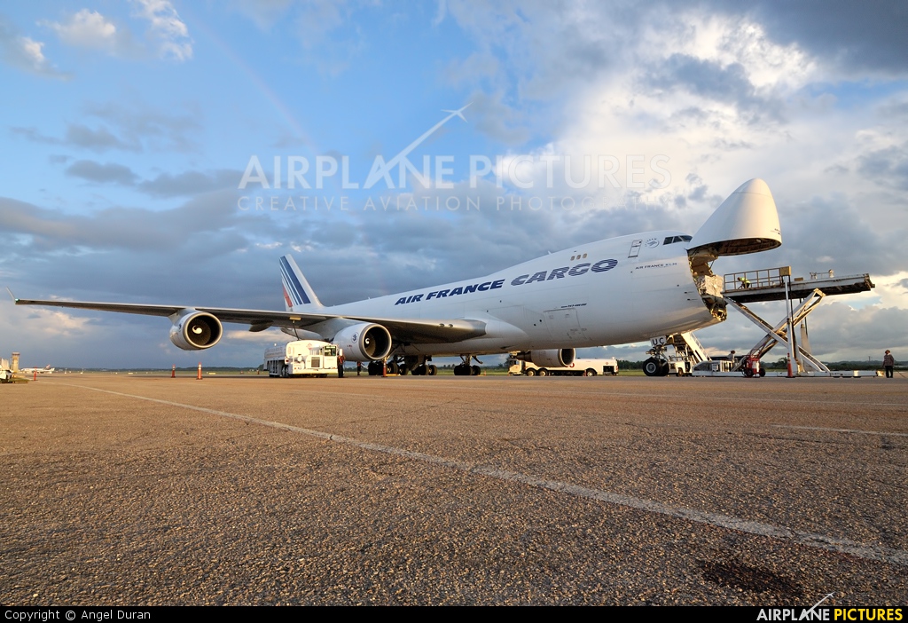 Air France Cargo F-GIUC aircraft at Aguadilla - Raphael Hernandez (Borinquen Field)