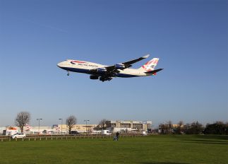G-BYGE - British Airways Boeing 747-400
