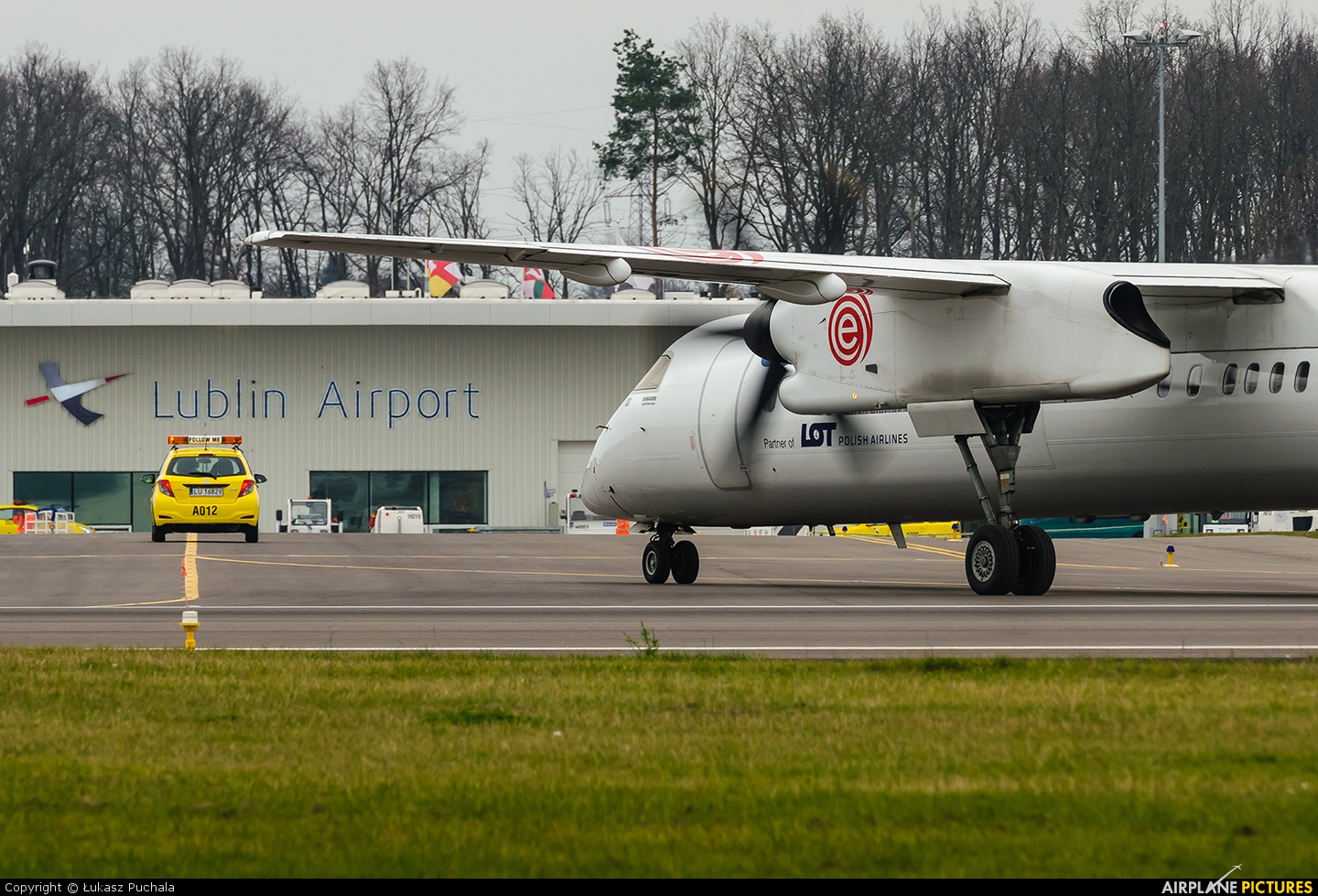 euroLOT SP-EQD aircraft at Lublin