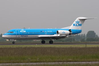 PH-KZW - KLM Cityhopper Fokker 70