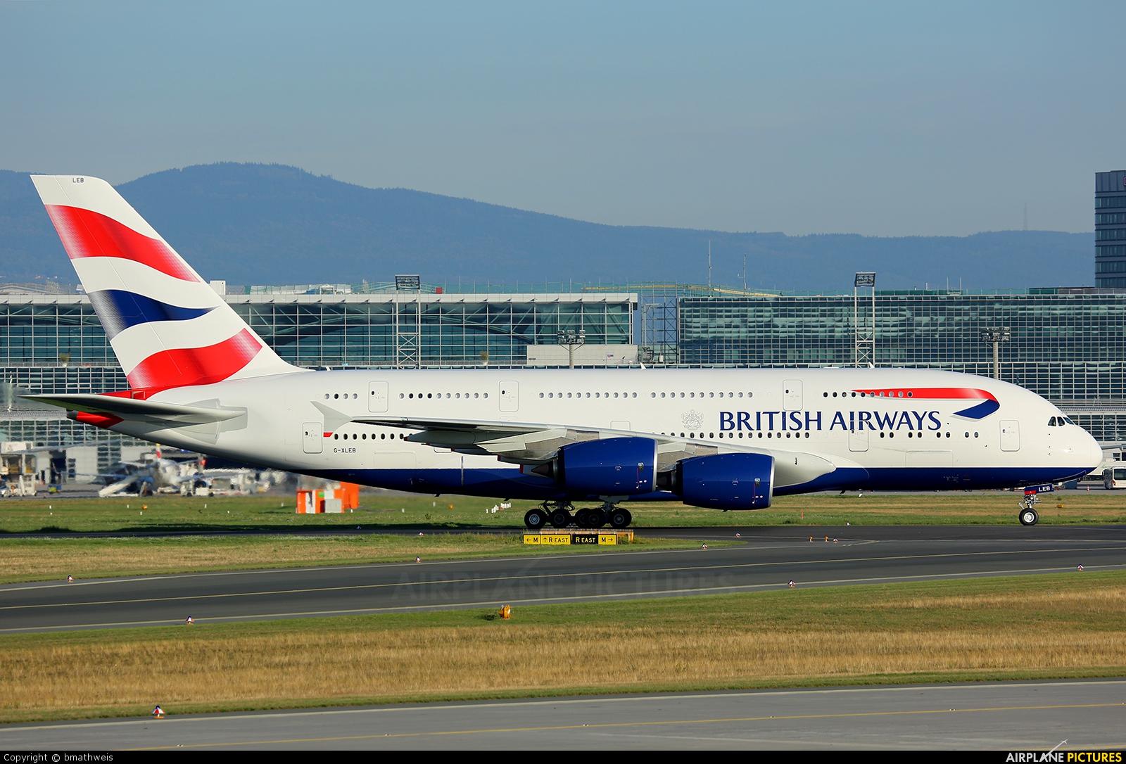 G-XLEB - British Airways Airbus A380 at Frankfurt | Photo ID 342532 ...