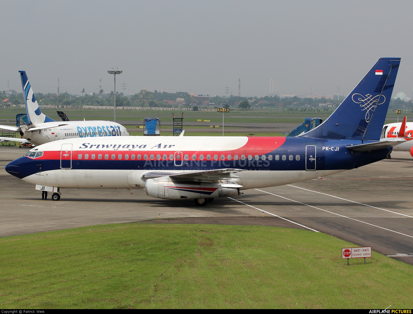 Sriwajaya Air PK-CJI aircraft at Jakarta - Soekarno-Hatta Intl