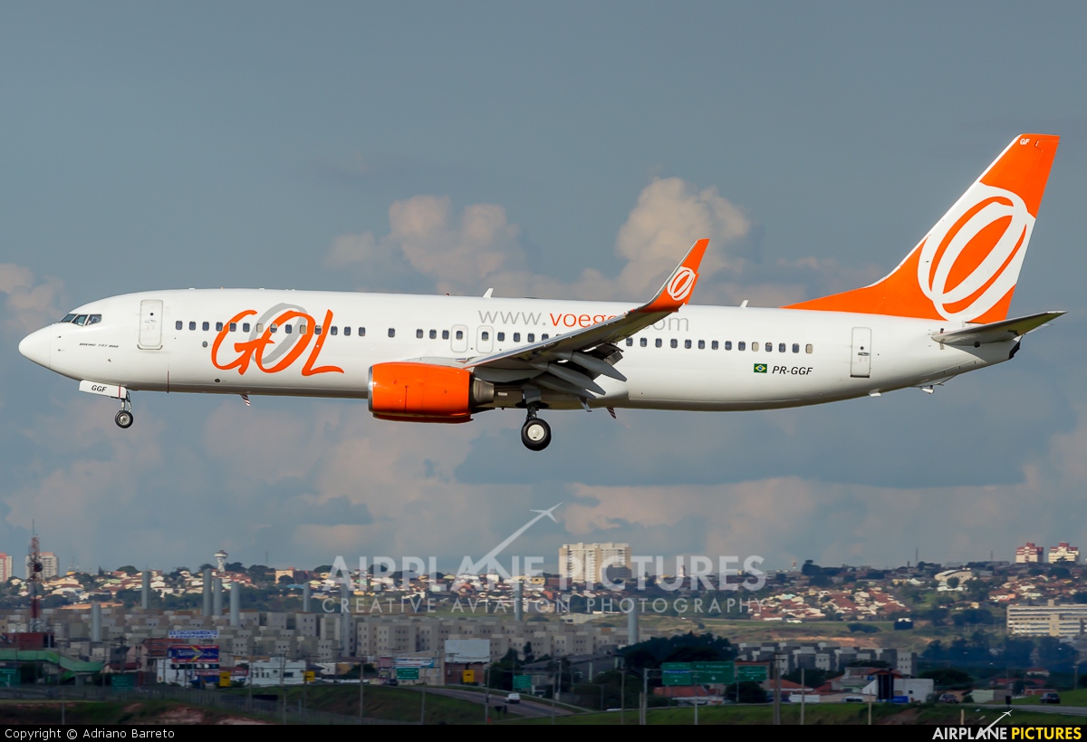 GOL Transportes Aéreos  PR-GGF aircraft at Campinas - Viracopos Intl