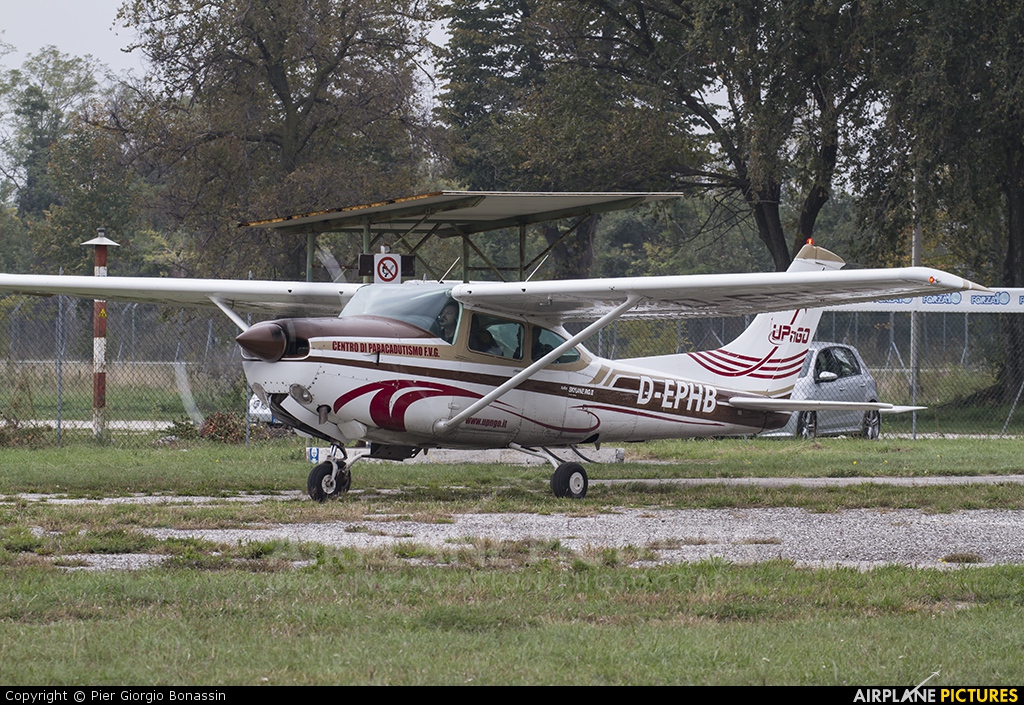 Private D-EPHB aircraft at Udine - Campoformido