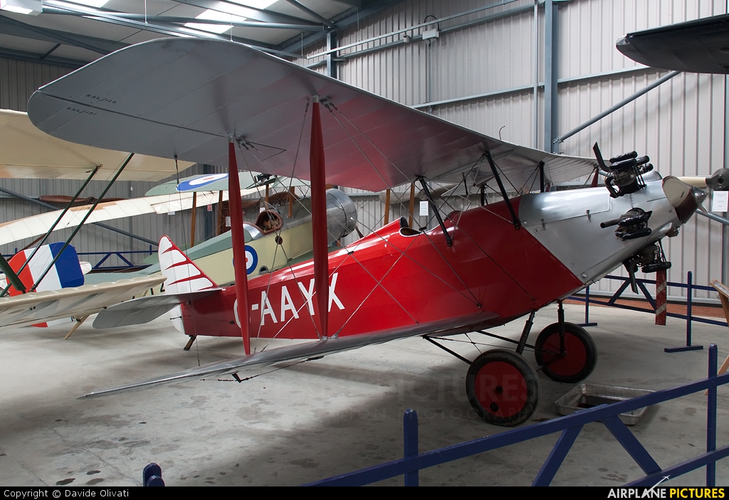 The Shuttleworth Collection G-AAYX aircraft at Old Warden