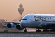 A6-EDW - Emirates Airlines Airbus A380 aircraft