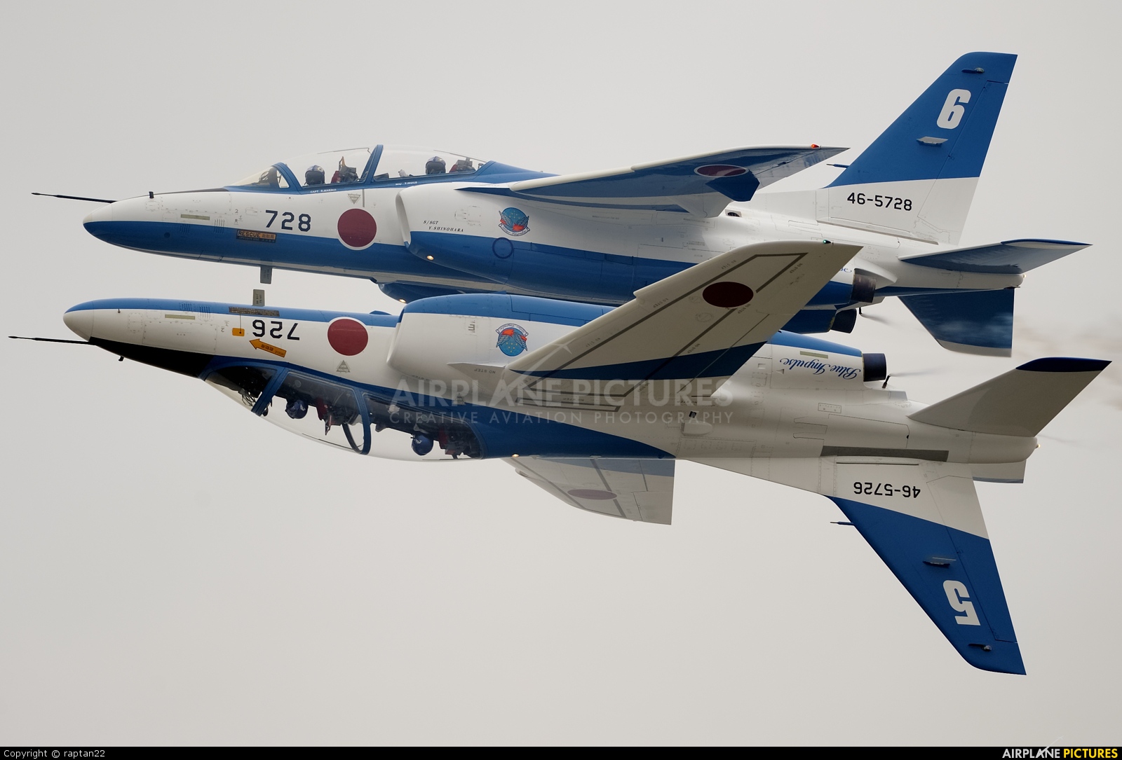Japan - ASDF: Blue Impulse 46-5726 aircraft at Iwakuni MCAS