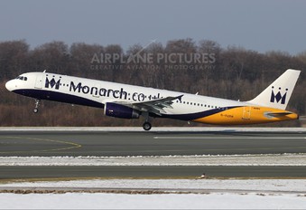 G-OZBR - Monarch Airlines Airbus A321