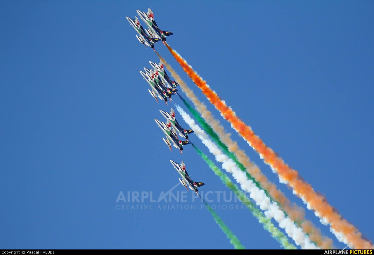 Italy - Air Force "Frecce Tricolori" MM54477 aircraft at Fairford