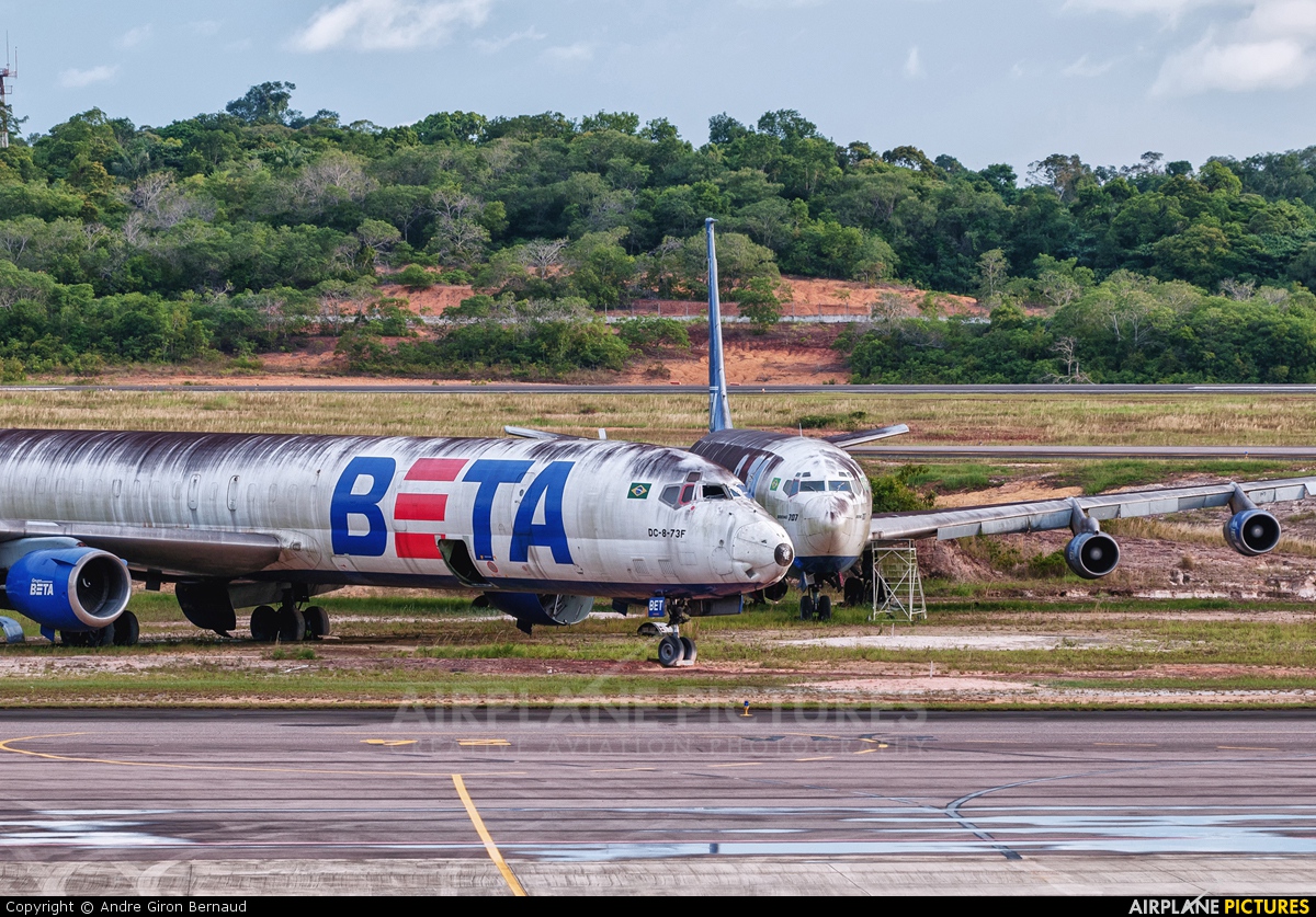 Beta Cargo PP-BET aircraft at Manaus - Eduardo Gomes