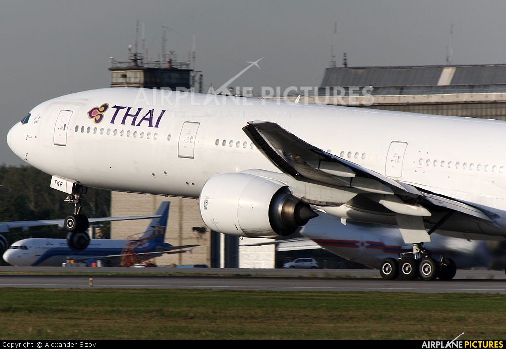 Thai Airways HS-TKF aircraft at Moscow - Domodedovo