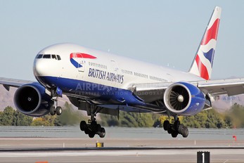 G-VIIO - British Airways Boeing 777-200