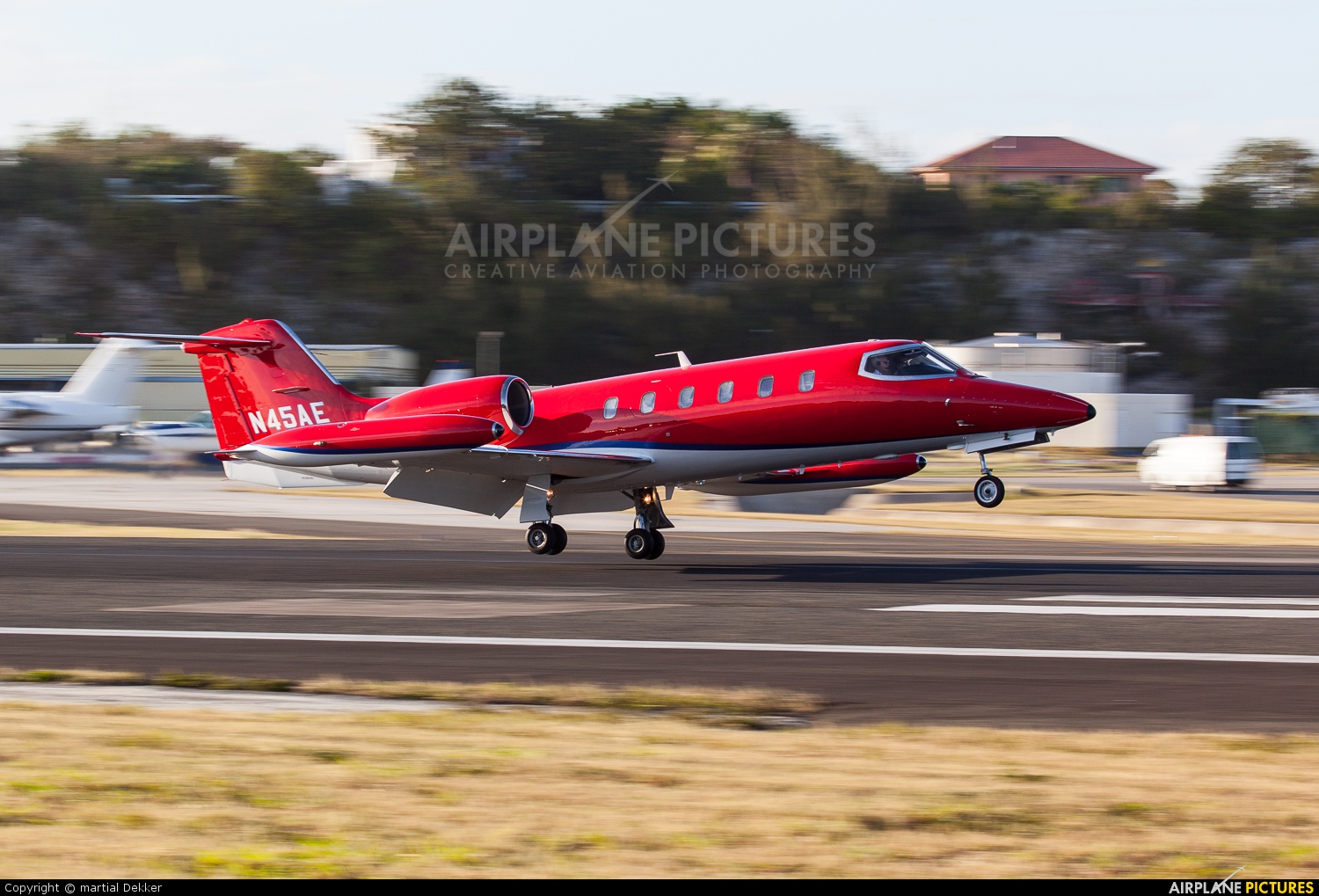 Private N45AE aircraft at Sint Maarten - Princess Juliana Intl