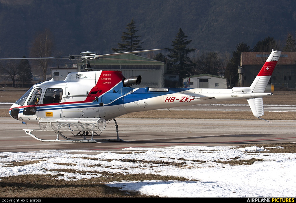 Air Grischa HB-ZKP aircraft at Bolzano
