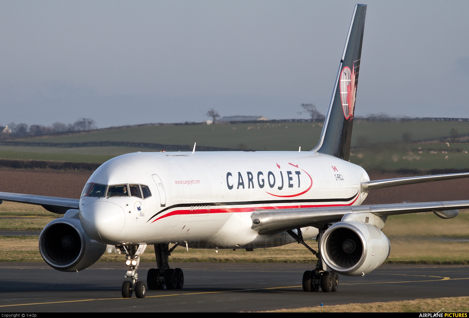 Cargojet Airways C-FKCJ aircraft at Prestwick