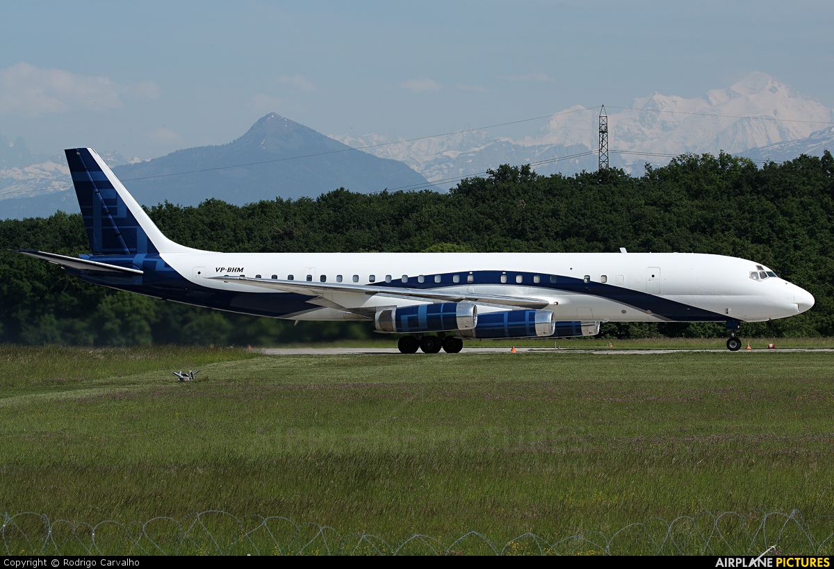 Brisair VP-BHM aircraft at Geneva Intl