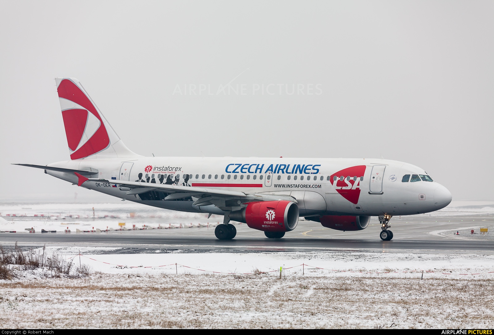 CSA - Czech Airlines OK-OER aircraft at Frankfurt