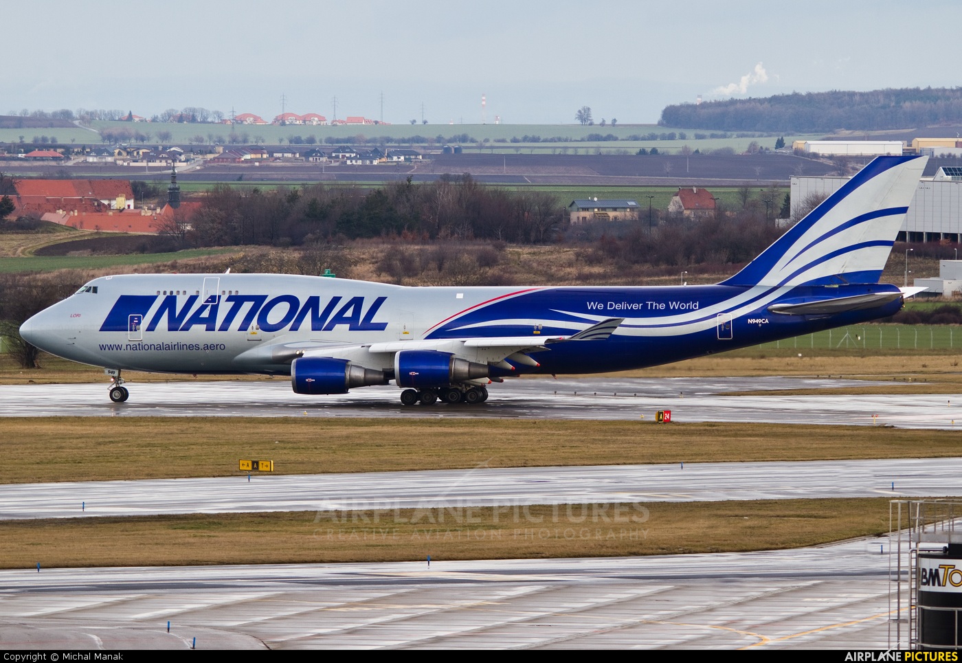 National Airlines N949CA aircraft at Prague - Václav Havel