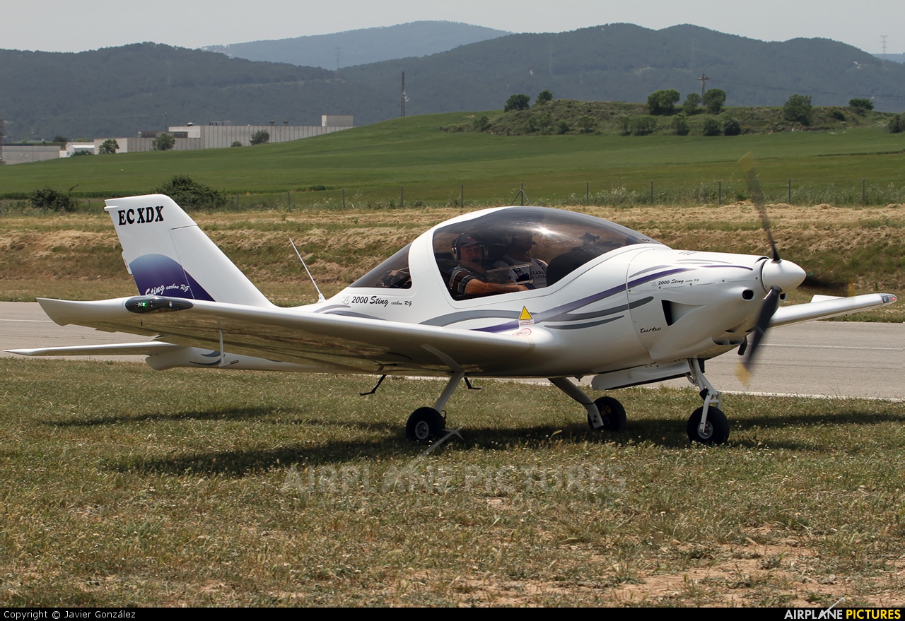 Private EC-XDX aircraft at Igualada - Odena