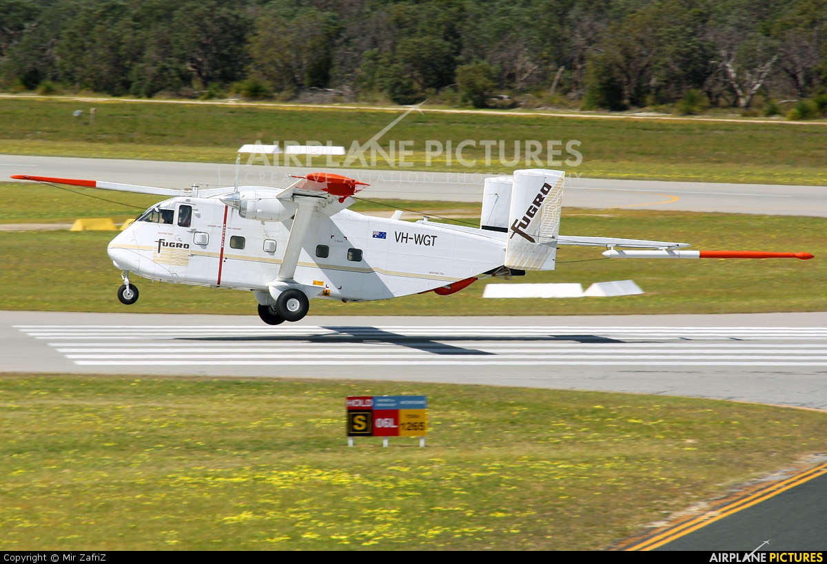 Fugro Airborne Surveys VH-WGT aircraft at Jandakot, WA