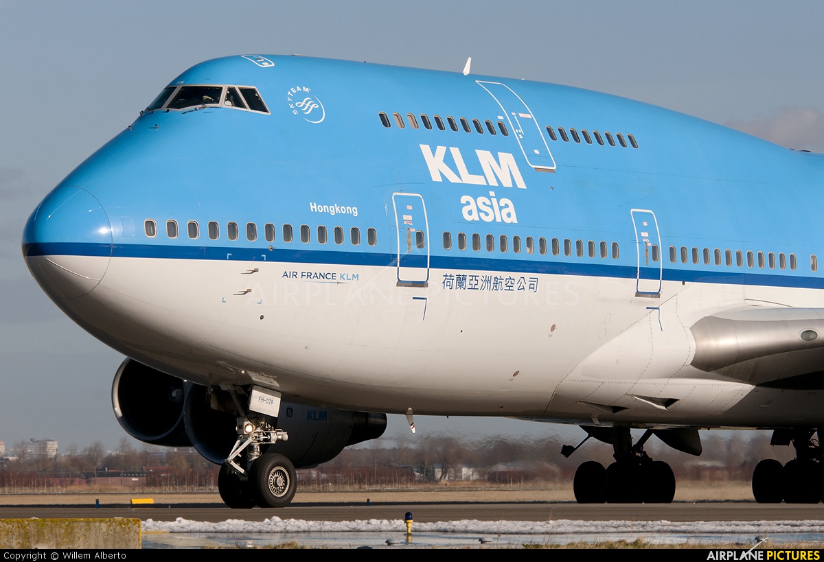 KLM Asia PH-BFH aircraft at Amsterdam - Schiphol