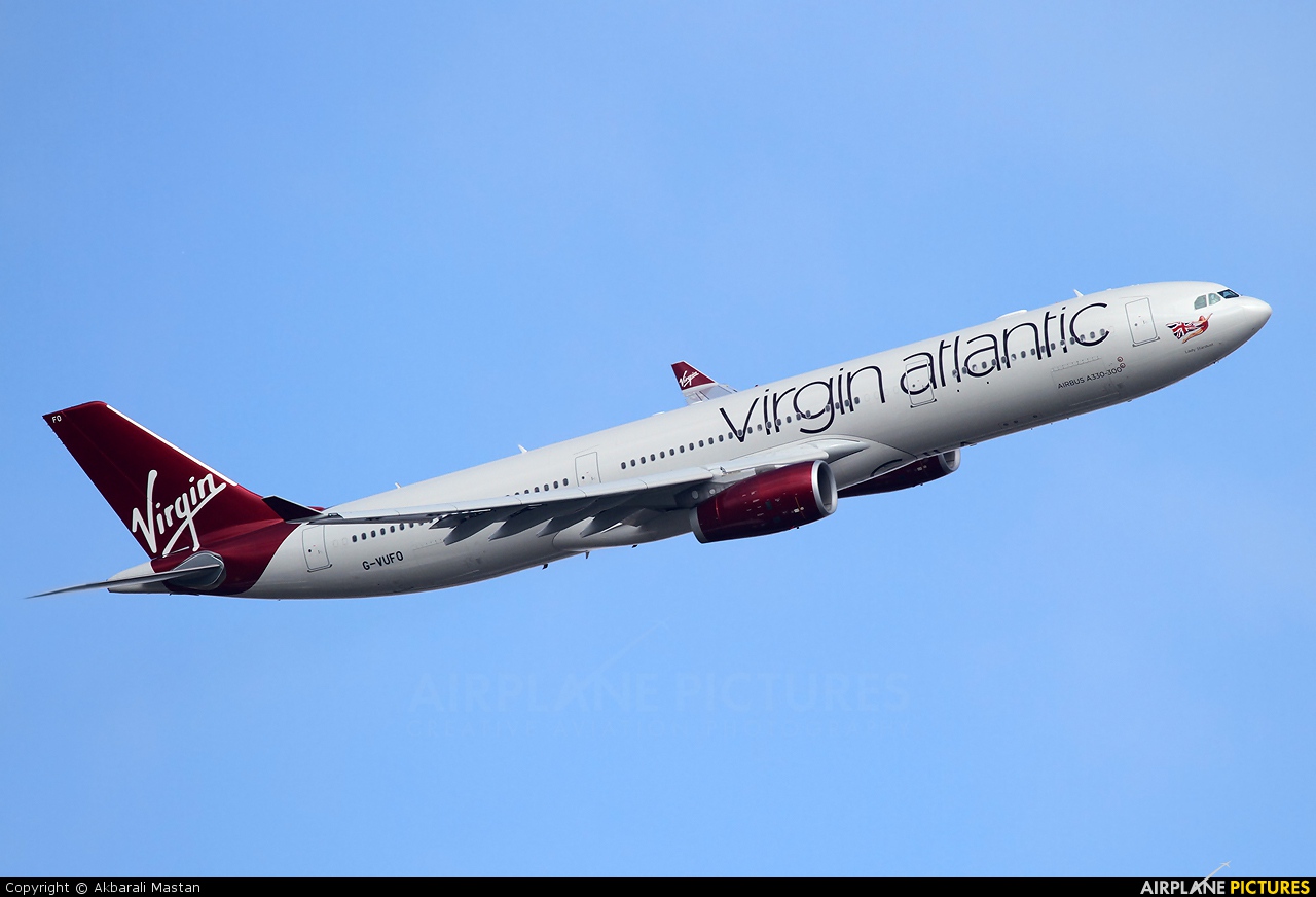 Virgin Atlantic G-VUFO aircraft at London - Heathrow