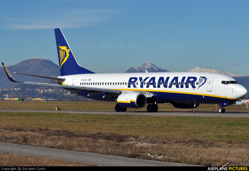 Ryanair EI-DCO aircraft at Bergamo - Orio al Serio