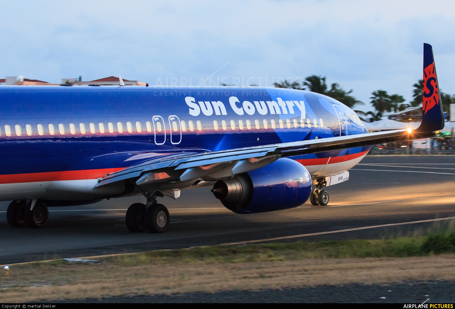 Sun Country Airlines N818SY aircraft at Sint Maarten - Princess Juliana Intl