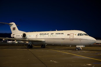 KAF308 - Kenya - Government Fokker 70